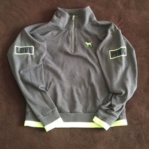 VS pink pull over sweater